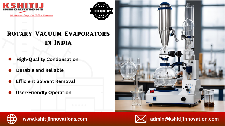 Rotary Vacuum Evaporators Manufacturer in India High-Quality Equipment